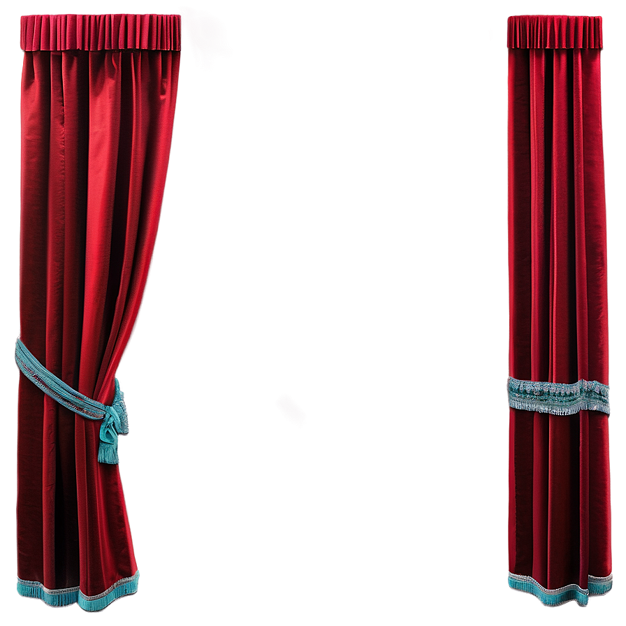 Red Velvet Theatre Curtain Png 34 PNG Image