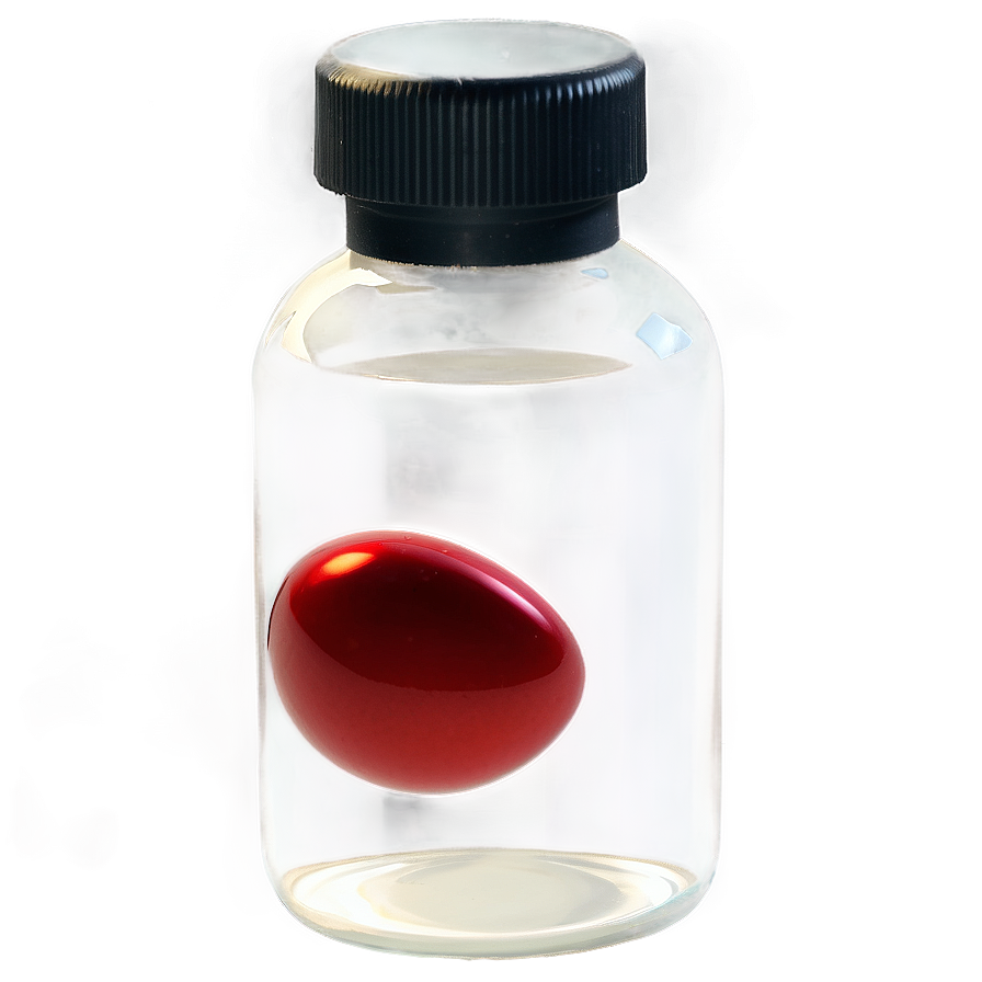 Red Vial Png Foy PNG Image