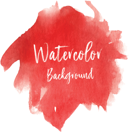 Red Watercolor Splash Background PNG Image