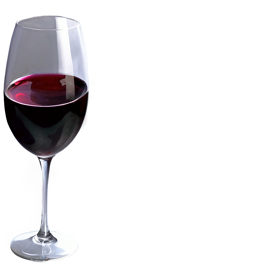 Red Wine Glass A PNG Image