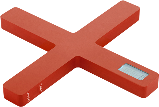 Red X Mark Objectwith Digital Display PNG Image