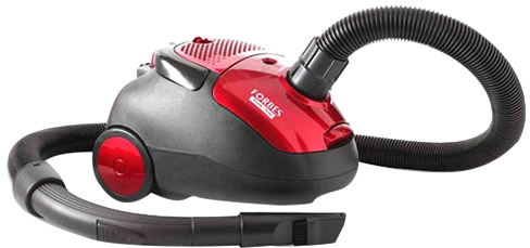 Redand Black Canister Vacuum Cleaner PNG Image