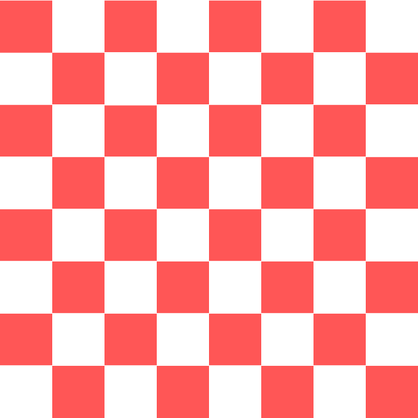 Redand White Checkered Pattern PNG Image