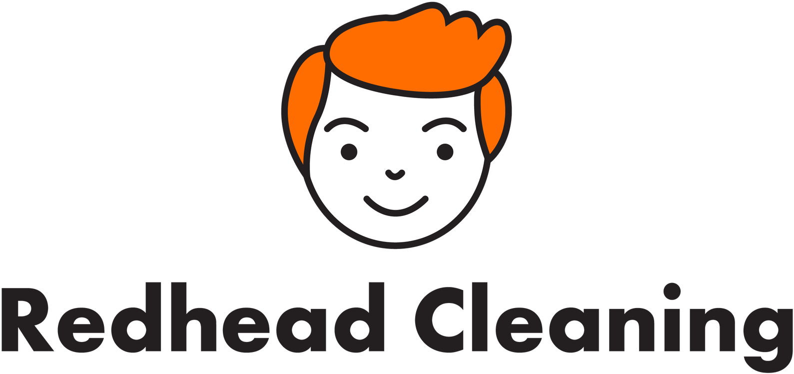 Redhead Cleaning Logo PNG Image