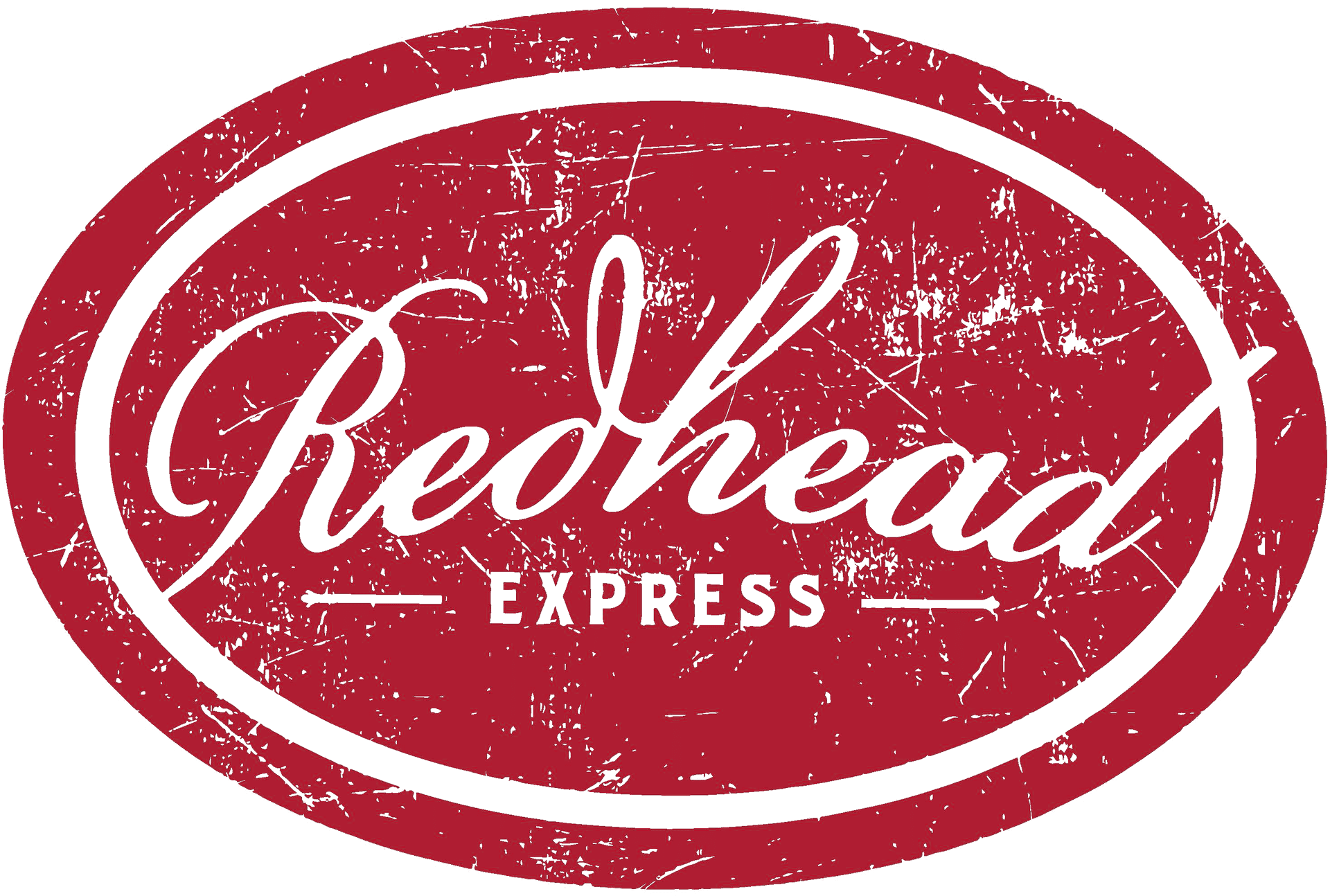 Redhead Express Vintage Logo PNG Image