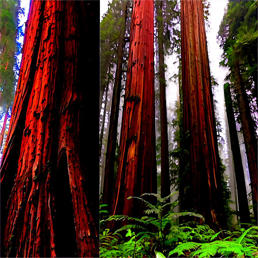 Redwood Forest Giants Png 06262024 PNG Image