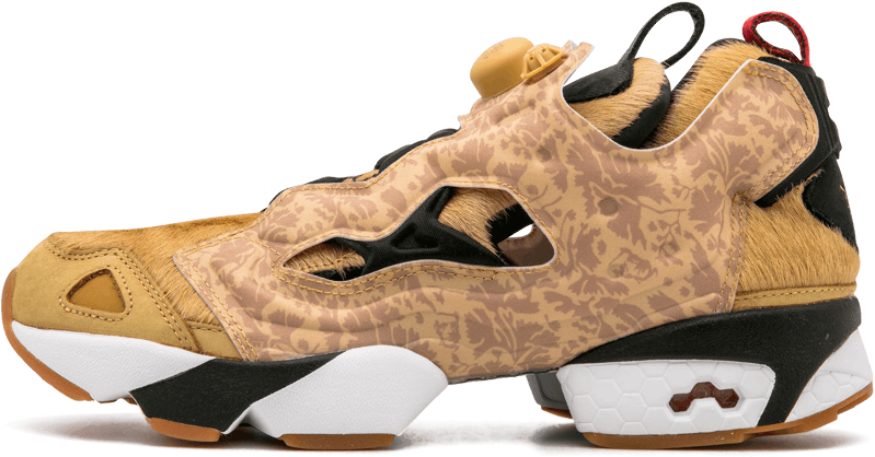 Reebok Camo Fur Sneaker PNG Image