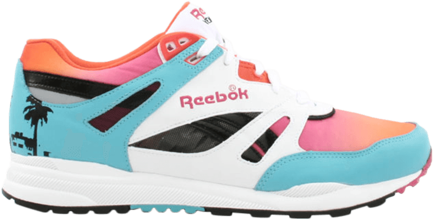 Reebok Colorful Retro Sneaker PNG Image