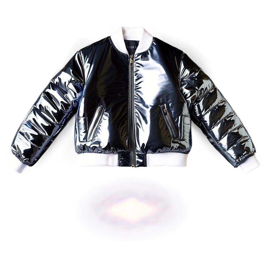 Reflective Bomber Jacket Night Png 20 PNG Image