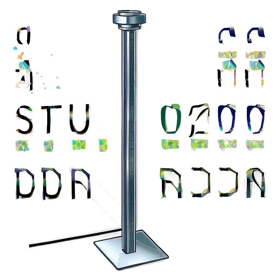 Reflective Metal Pole Png 28 PNG Image