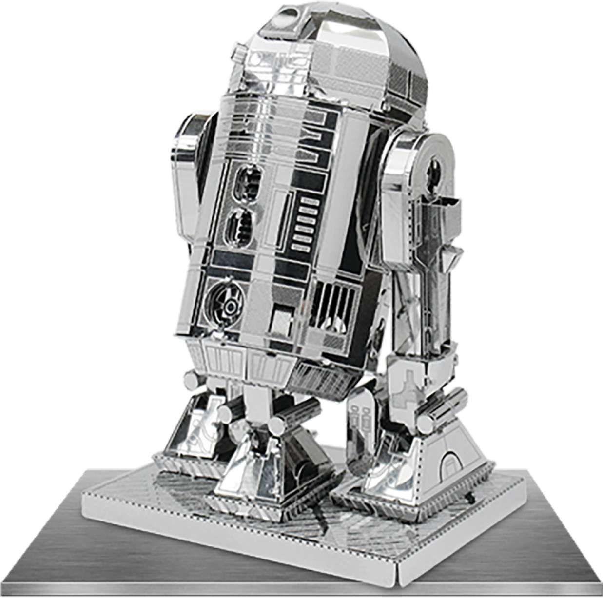 Reflective R2 D2 Model PNG Image