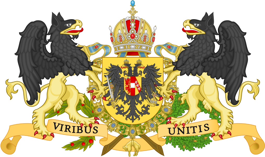 Regal_ Coat_of_ Arms_with_ Two_ Griffins PNG Image