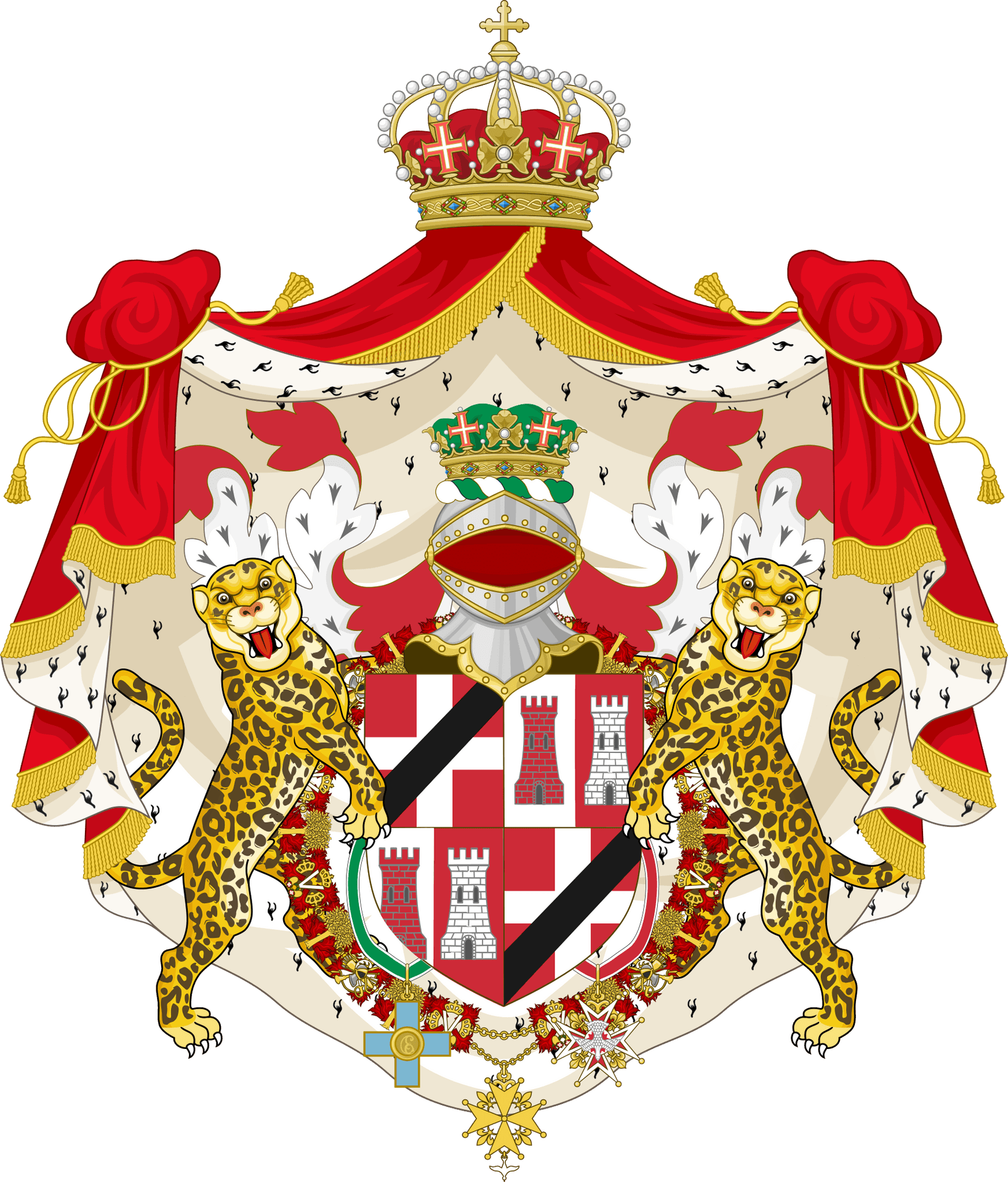 Regal_ Heraldic_ Coat_of_ Arms PNG Image