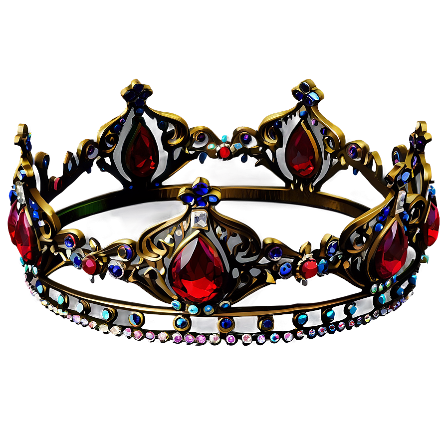 Regal Queen Crown Png Owk PNG Image