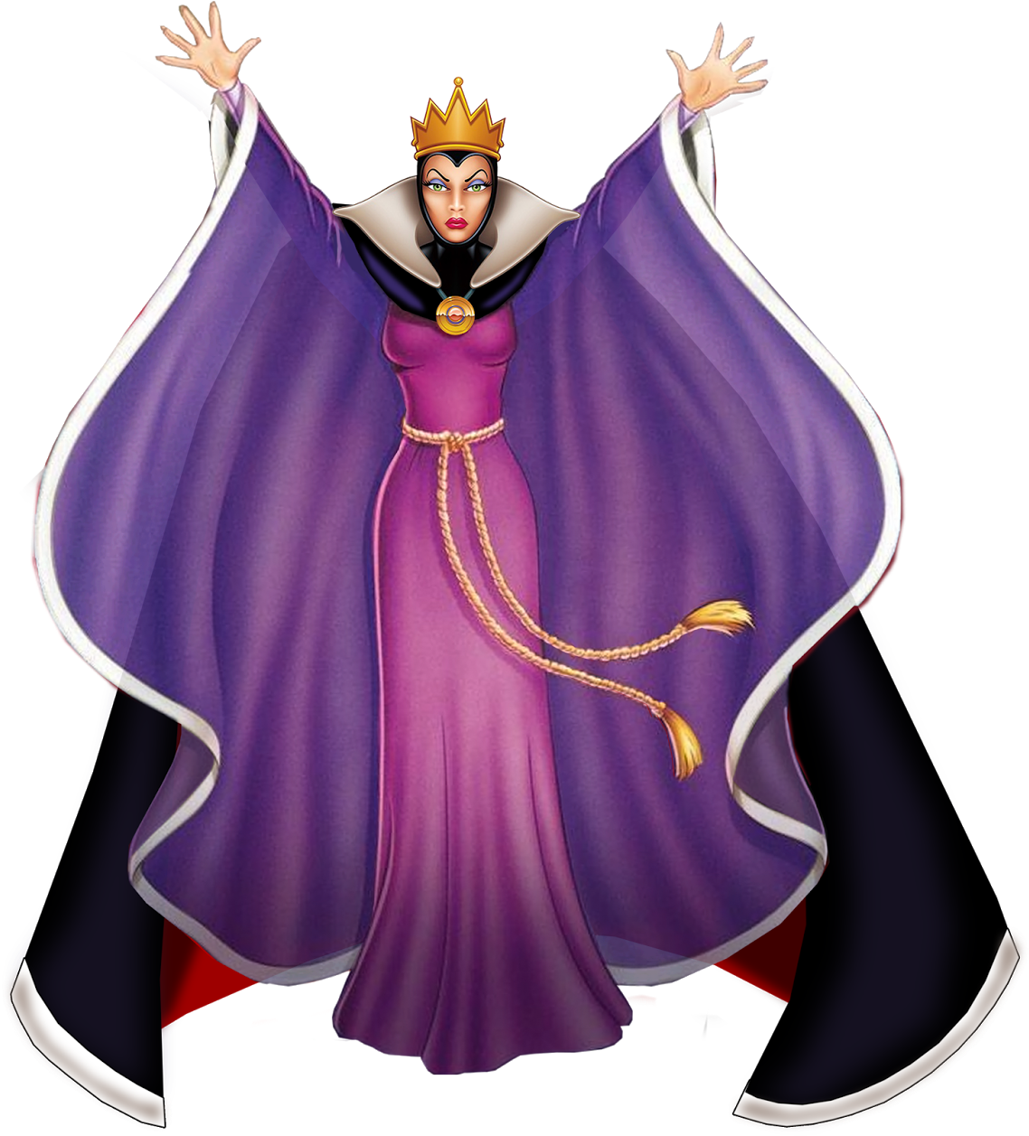 Regal Villainess Pose PNG Image