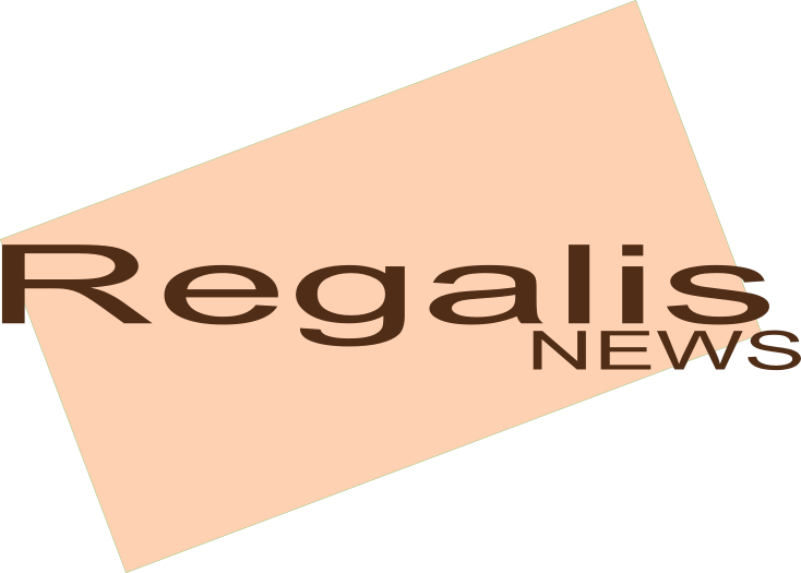 Regalis News Logo Design PNG Image