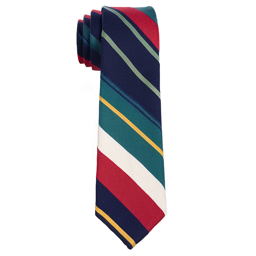 Regimental Stripe Tie Png Asl PNG Image