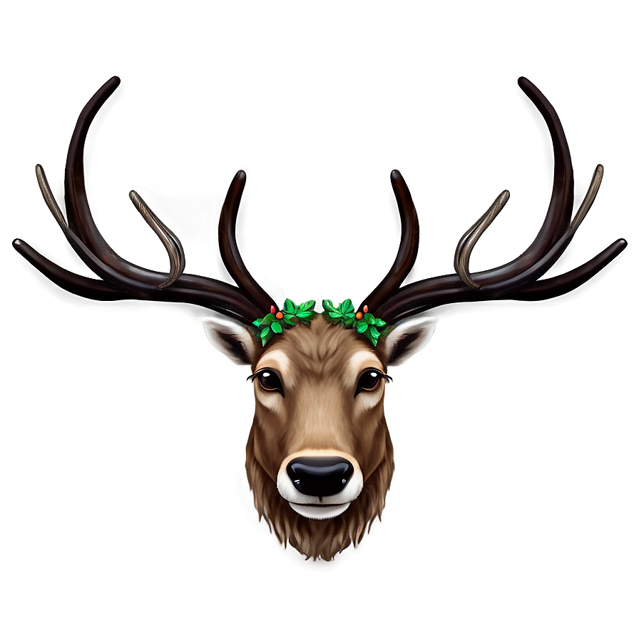 Reindeer Head Png Apf PNG Image