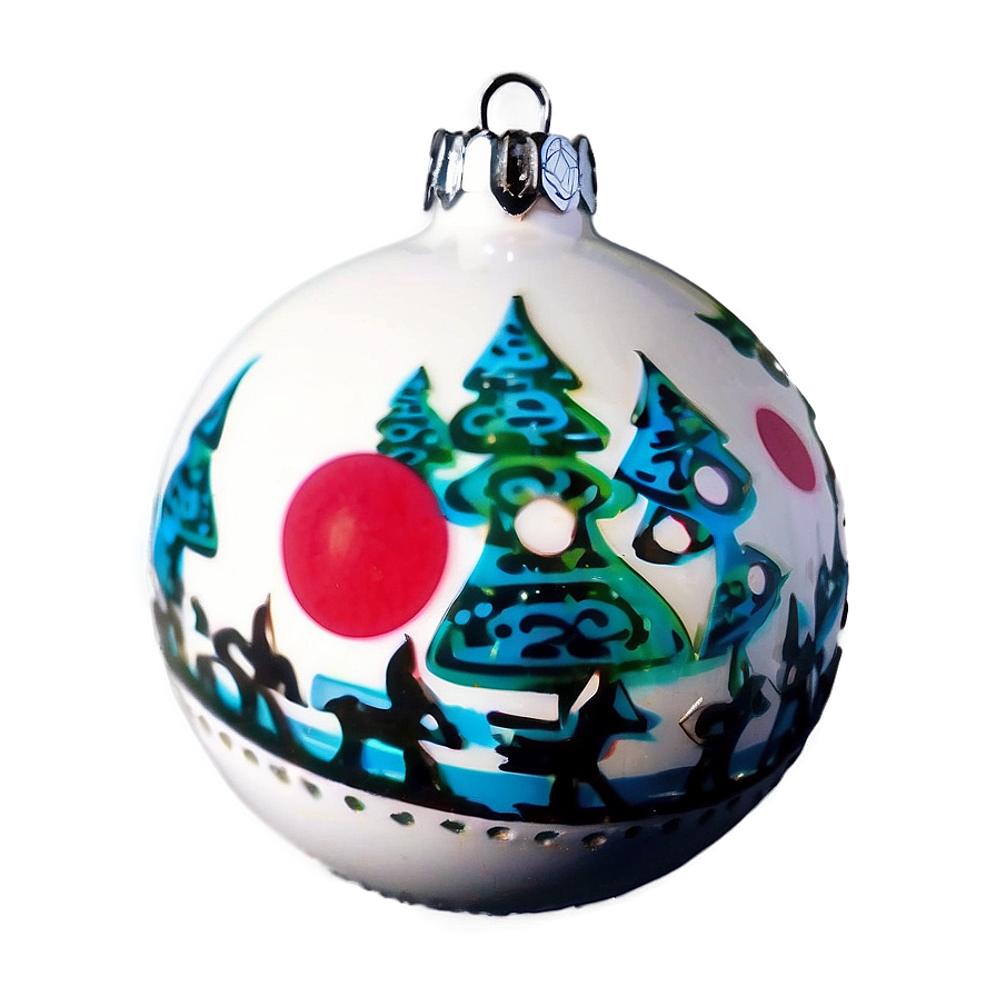 Reindeer Ornaments Png Myk84 PNG Image