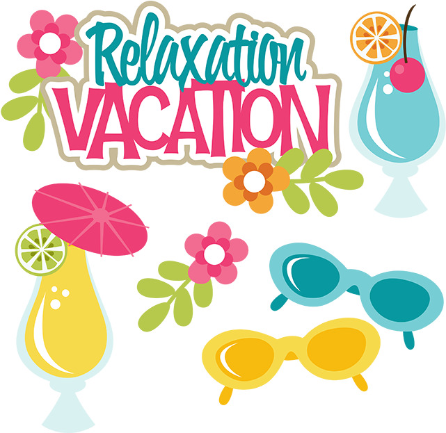 Relaxation Vacation Summer Theme PNG Image