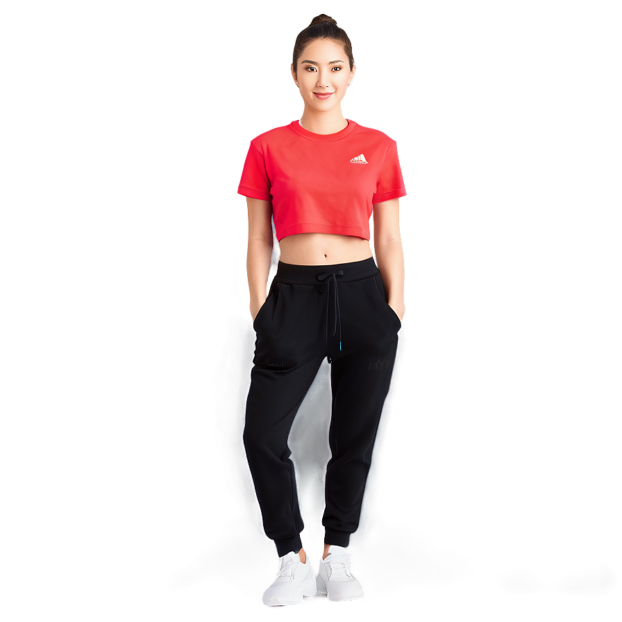 Relaxed Fit Black Sweatpants Png Vbh PNG Image