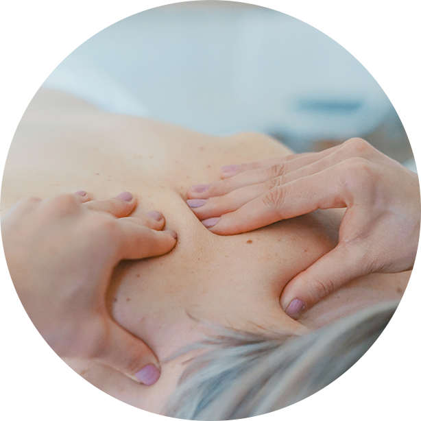 Relaxing Back Massage Therapy PNG Image