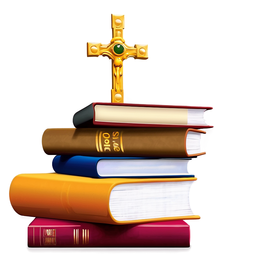 Religious Books Stack Png 18 PNG Image