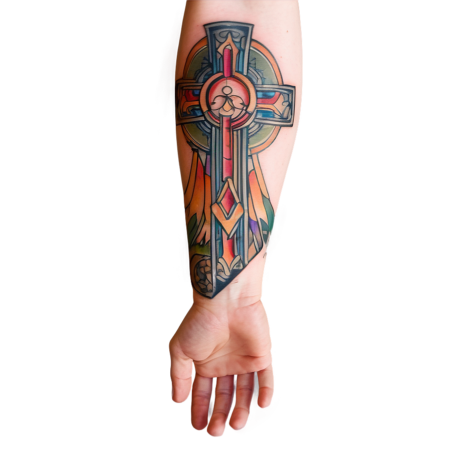 Religious Tattoo Sleeve Png 8 PNG Image