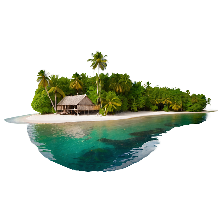 Remote Island Getaway Png Sci56 PNG Image