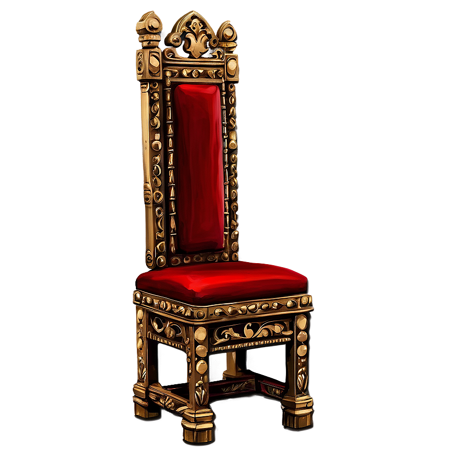 Renaissance King Seat Png Ssr37 PNG Image