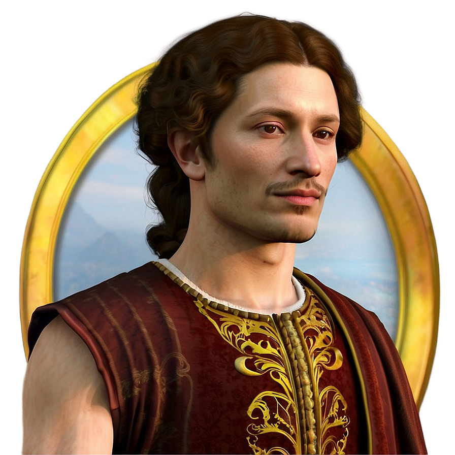 Renaissance Period Portrait Png 06252024 PNG Image