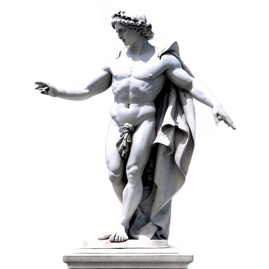 Renaissance Sculpture Art Png Dwe43 PNG Image