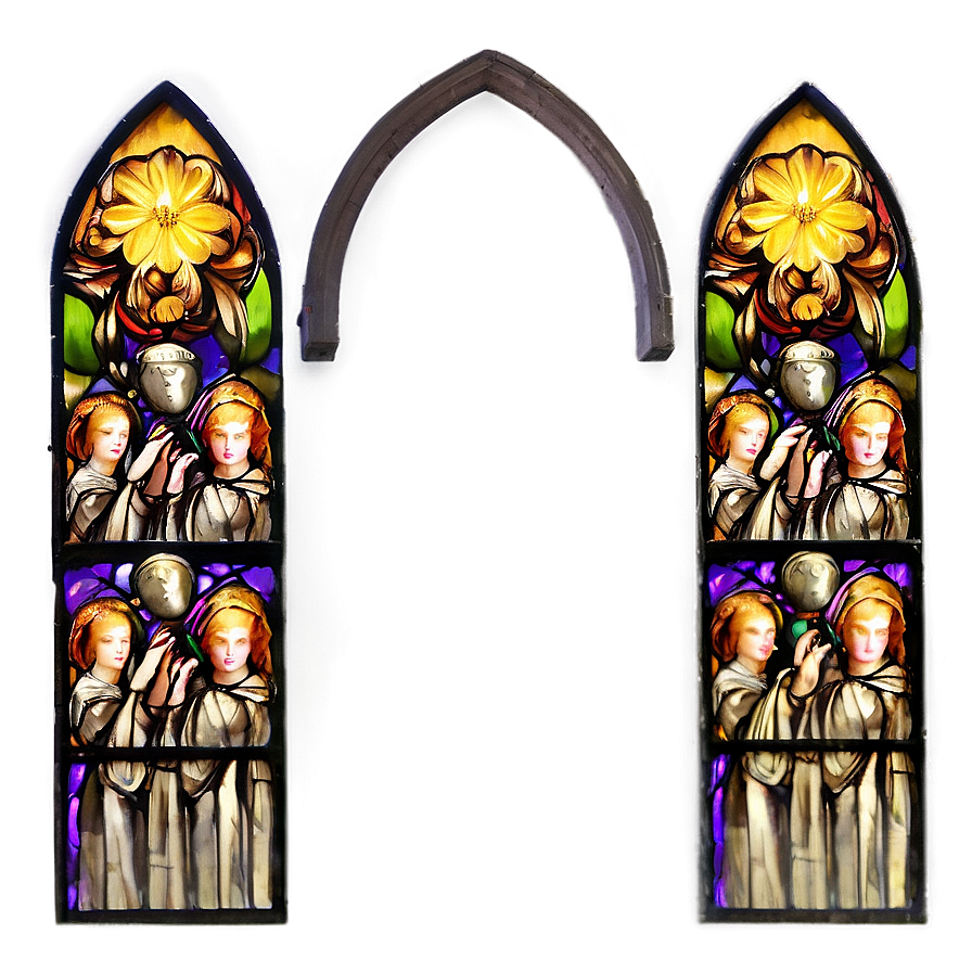 Renaissance Stained Glass Png Rpb PNG Image