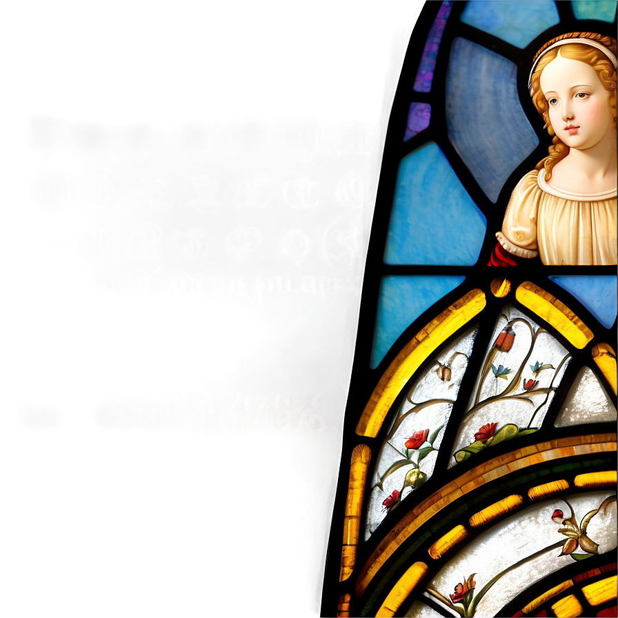 Renaissance Stained Glass Png Vtc PNG Image