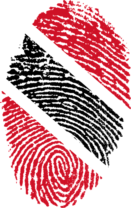 Republic Day Fingerprint Flag Art PNG Image