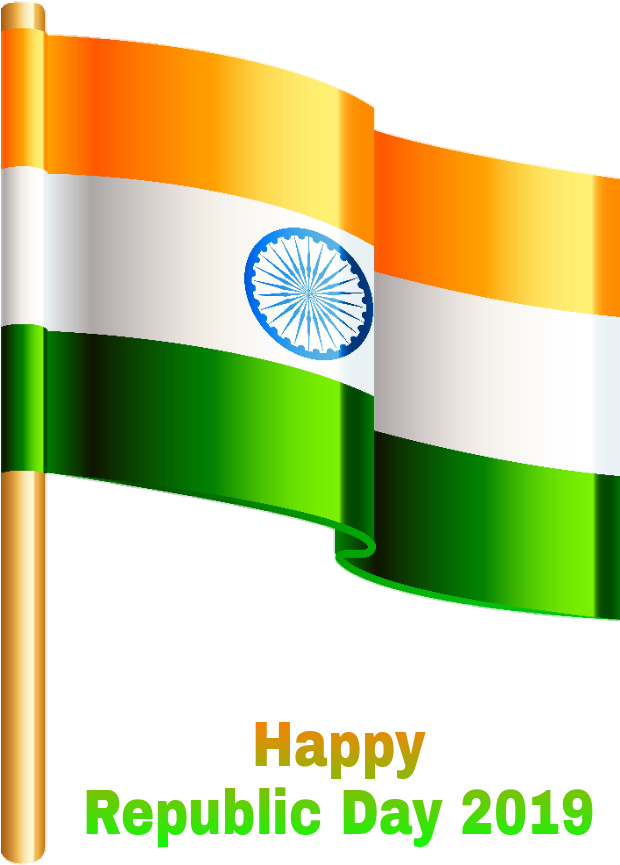 Republic Day India Flag Celebration2019 PNG Image