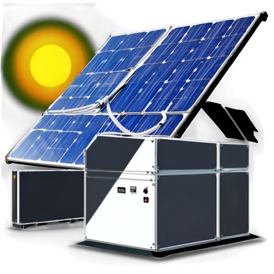 Residential Solar Setup Png 06252024 PNG Image