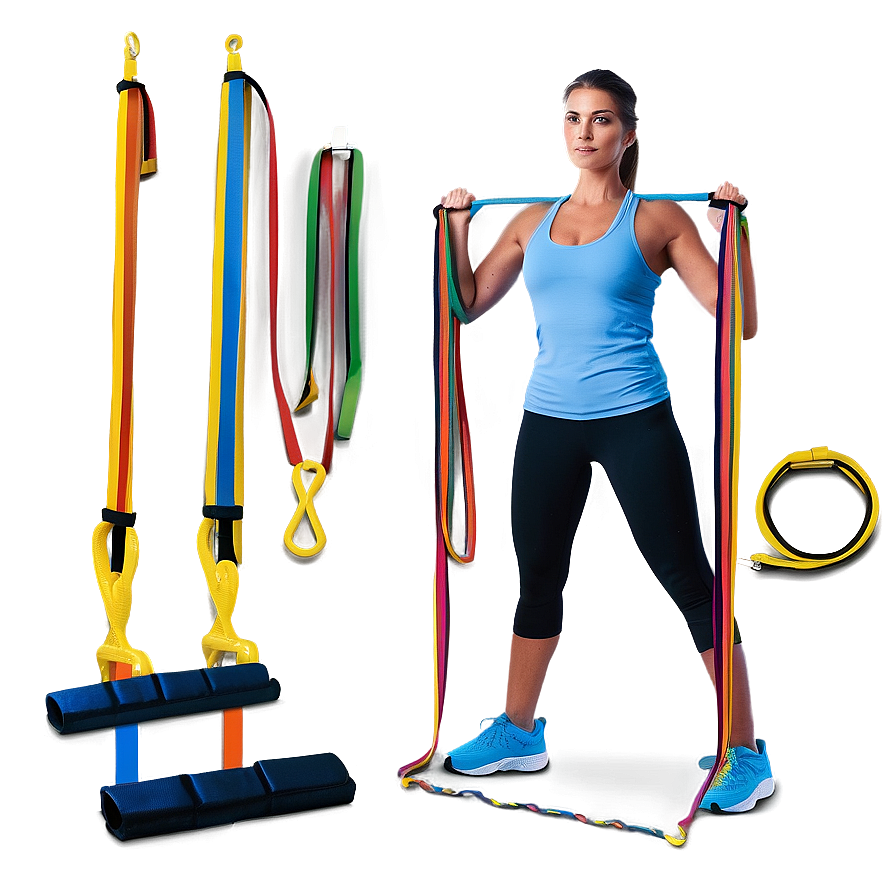 Resistance Bands Exercises Png 06112024 PNG Image