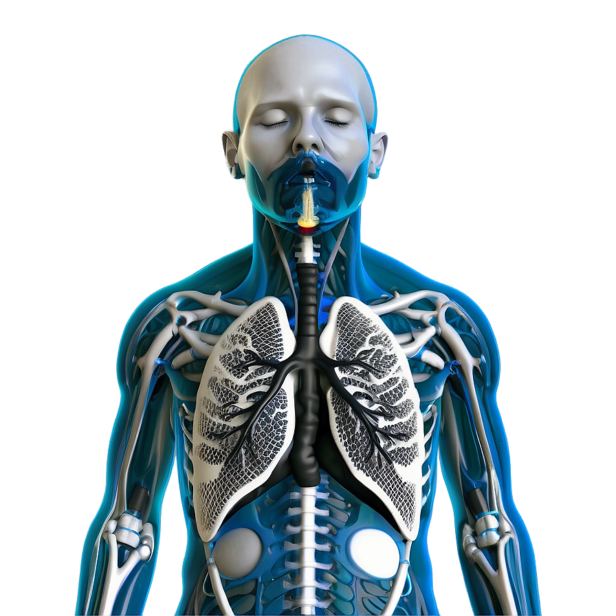 Respiratory System Response To Stress Png 93 PNG Image