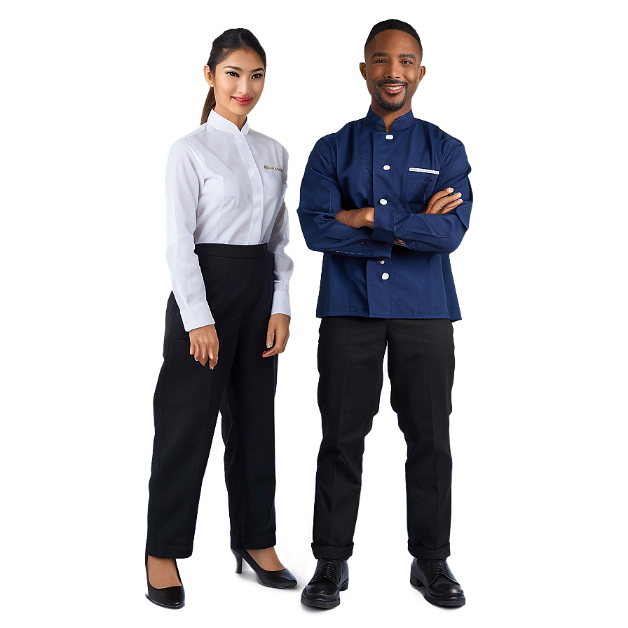 Restaurant Staff Uniform Png 06252024 PNG Image