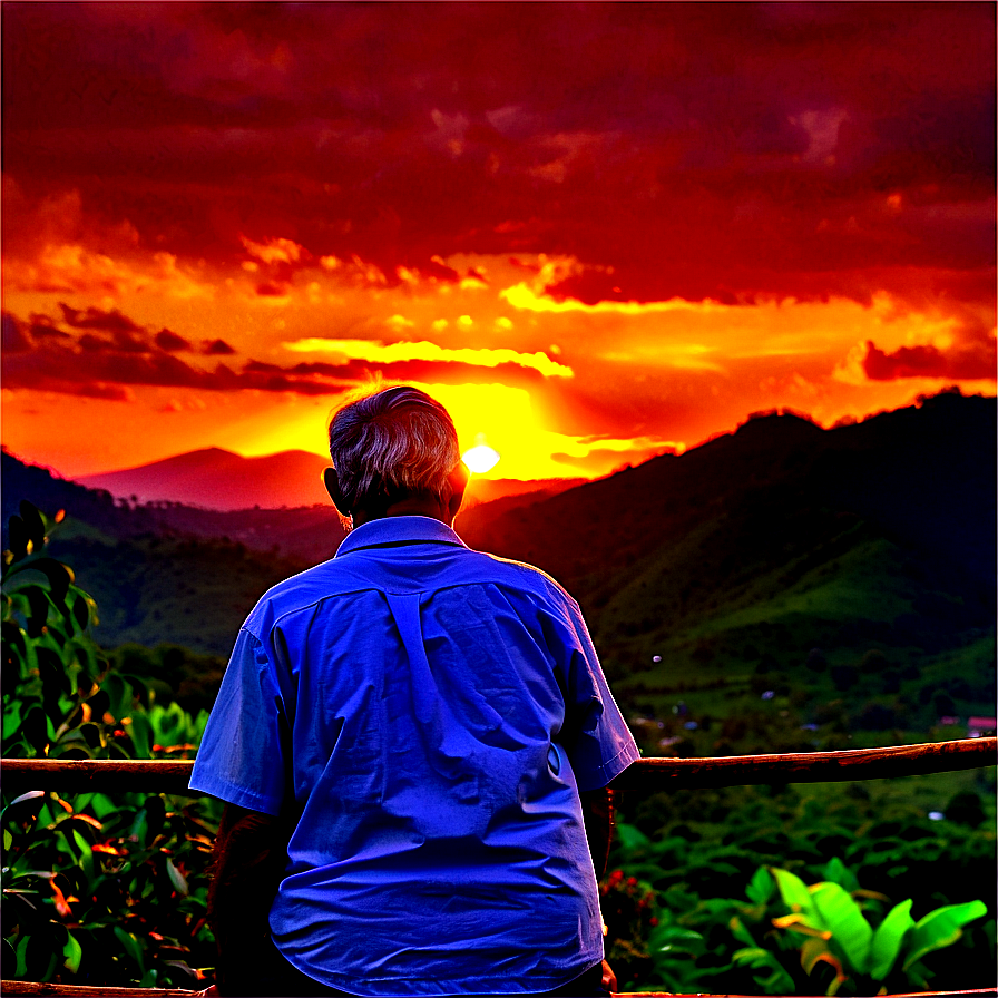 Retirement Sunset View Png 06112024 PNG Image