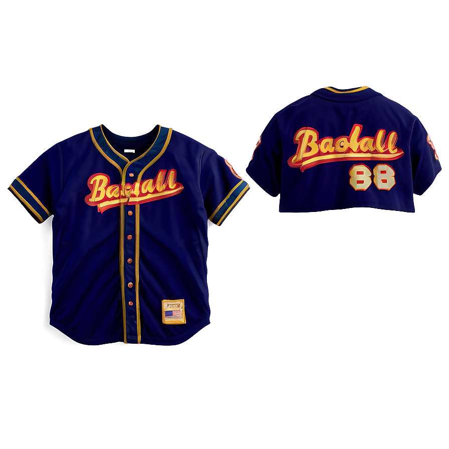 Retro Baseball Jersey Png 69 PNG Image