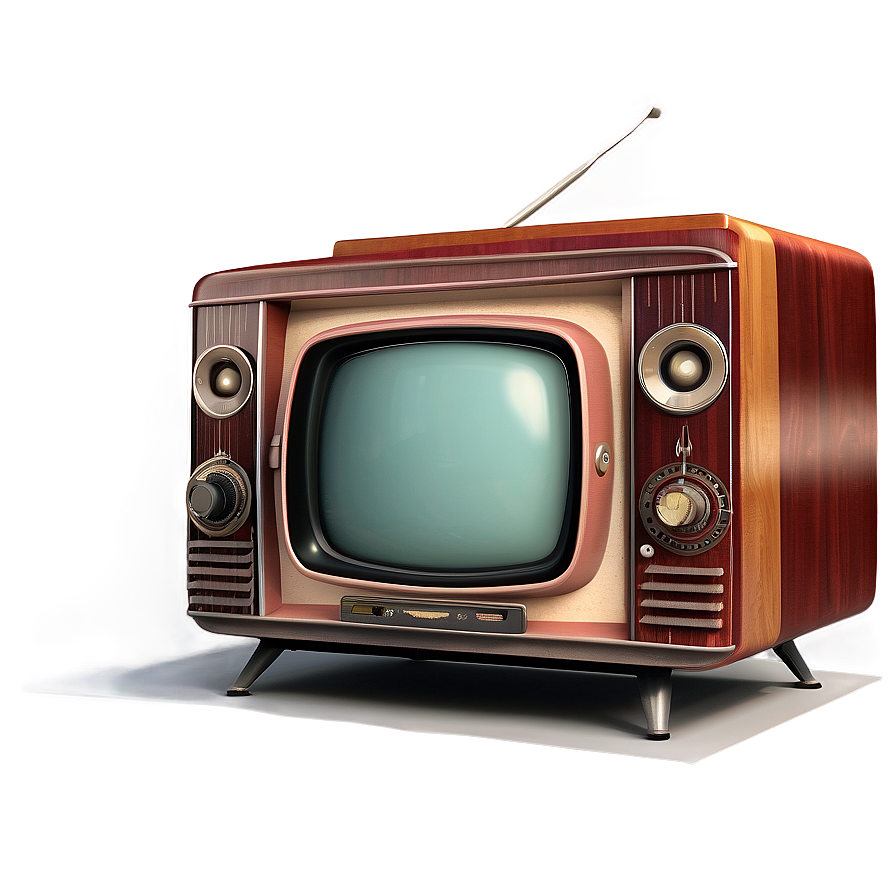 Retro Broadcast Television Png 71 PNG Image