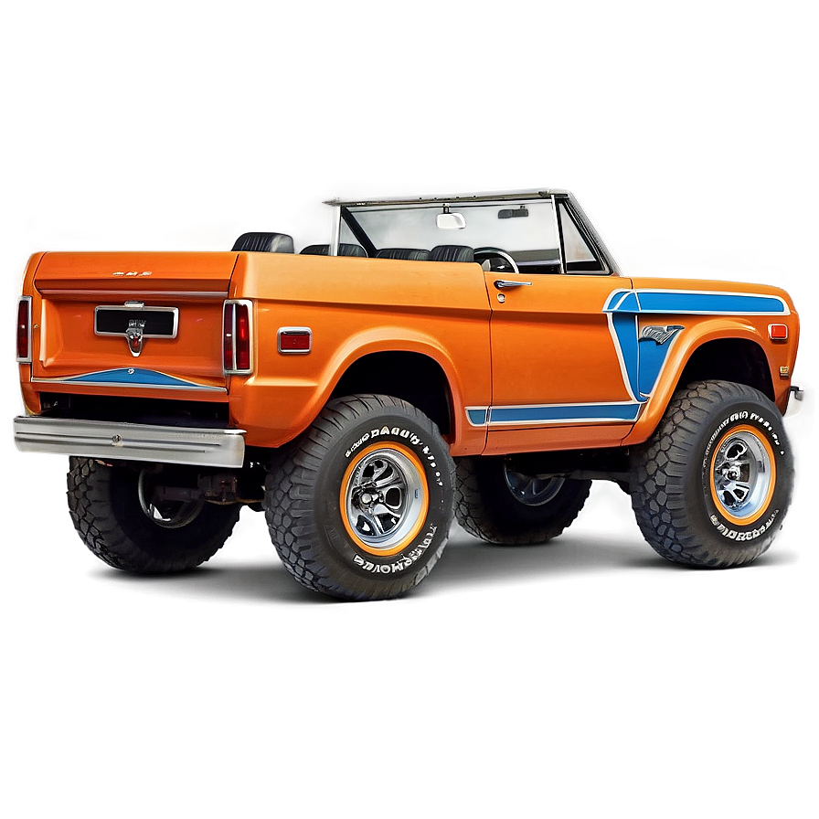 Retro Bronco Png Pgo26 PNG Image