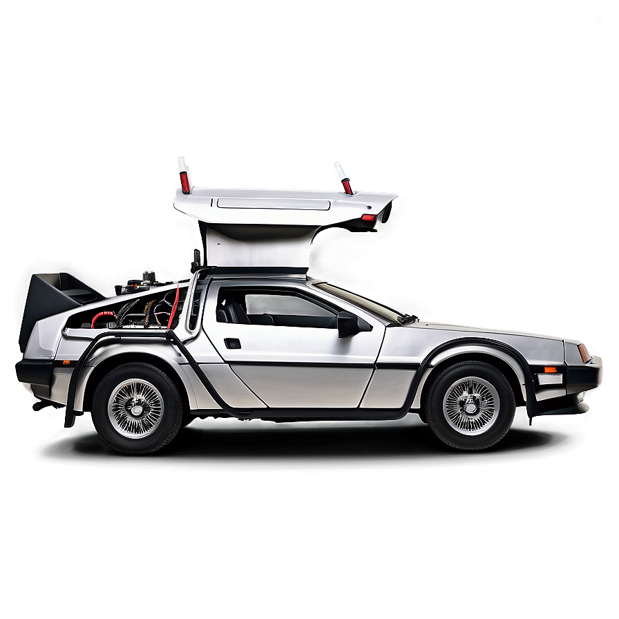 Retro Delorean Vehicle Side View Png 91 PNG Image