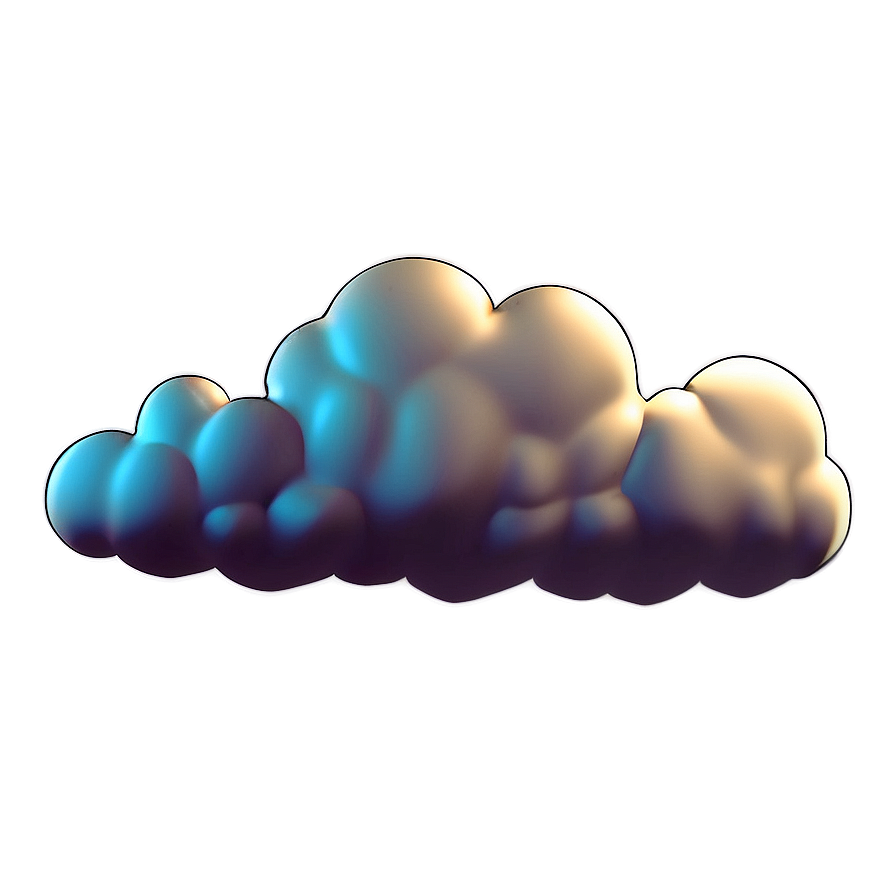 Retro Fart Cloud Png Len31 PNG Image