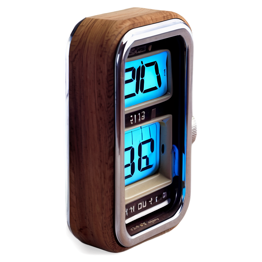 Retro Flip Clock Png Tqb PNG Image