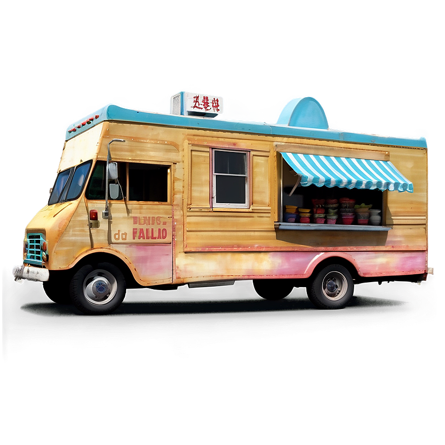 Retro Food Truck Png 47 PNG Image