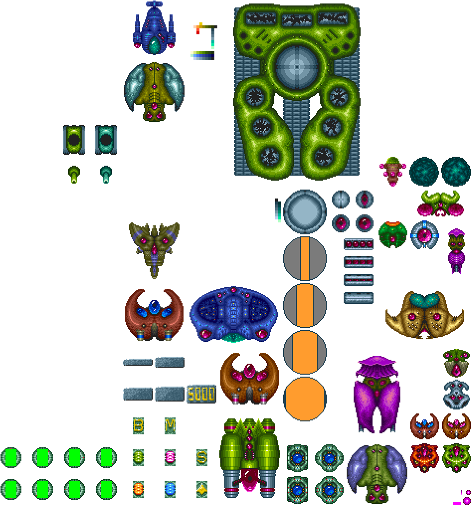 Retro_ Game_ Sprites_ Collection PNG Image