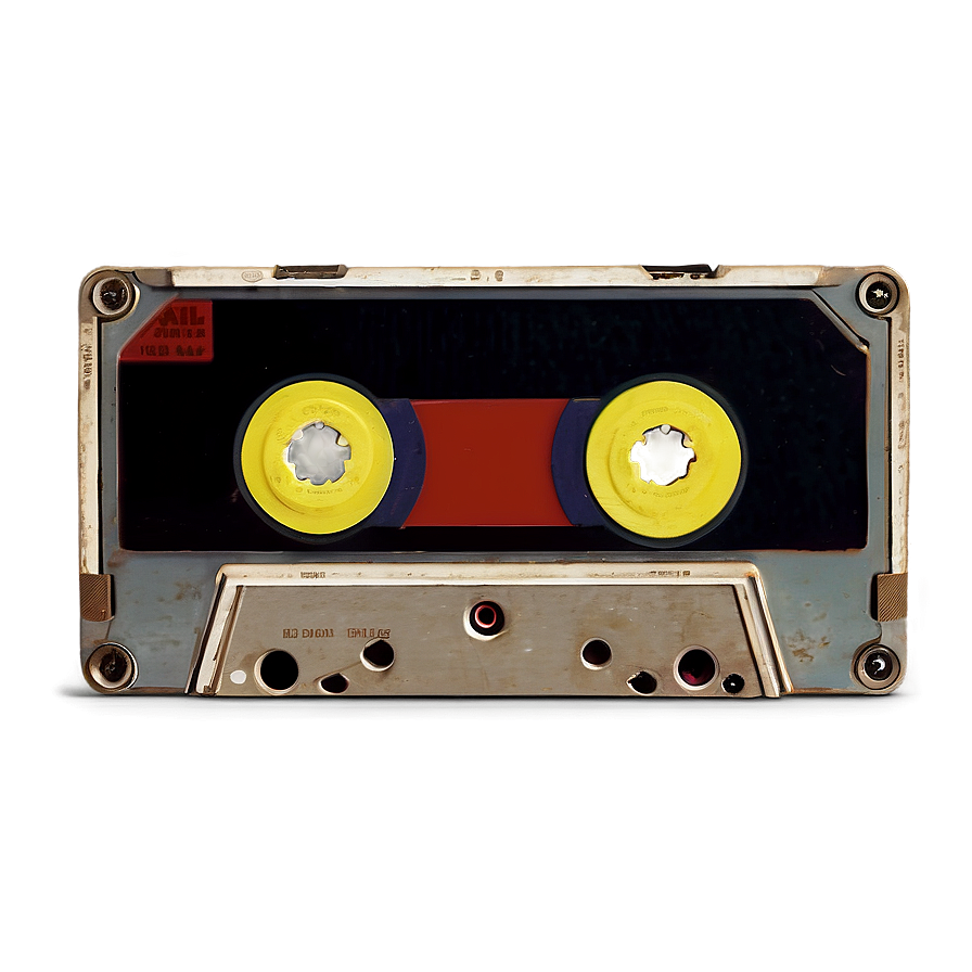 Retro Music Cassette Png Cnr76 PNG Image